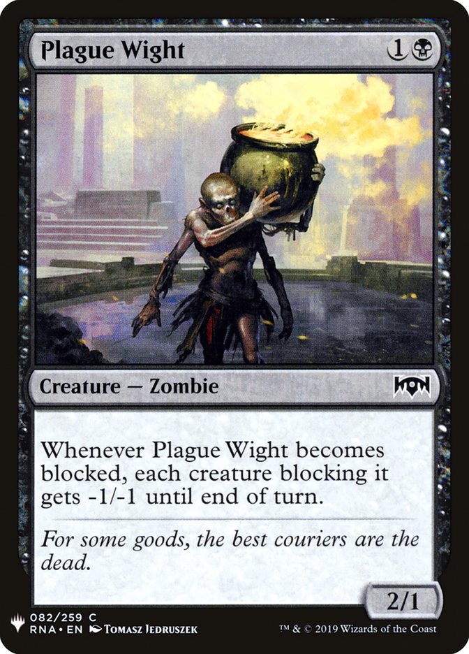 Plague Wight [Mystery Booster] | Yard's Games Ltd