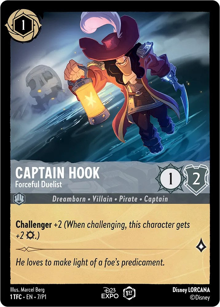 Captain Hook (7) [D23 Promos] | Yard's Games Ltd