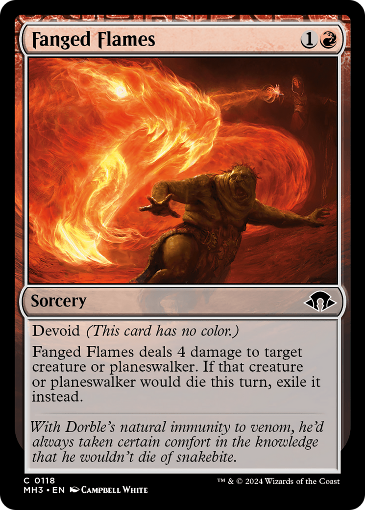 Fanged Flames [Modern Horizons 3] | Yard's Games Ltd