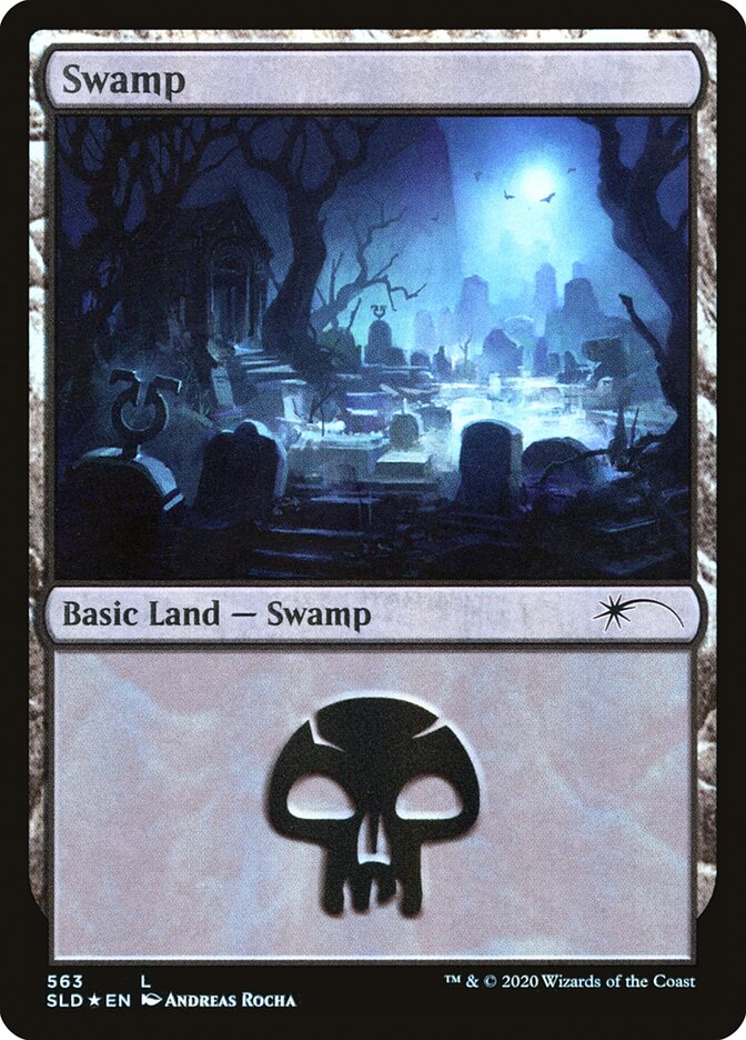 Swamp (Spooky) (563) [Secret Lair Drop Promos] | Yard's Games Ltd