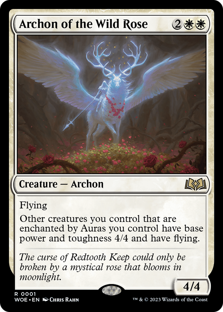 Archon of the Wild Rose [Wilds of Eldraine] | Yard's Games Ltd