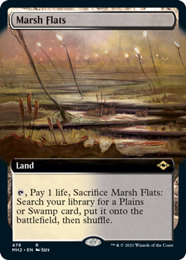 Marsh Flats (Extended Art) [Modern Horizons 2] | Yard's Games Ltd