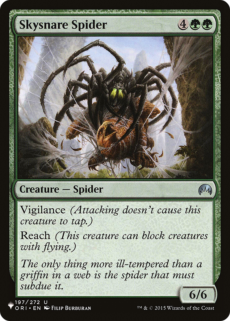 Skysnare Spider [The List] | Yard's Games Ltd