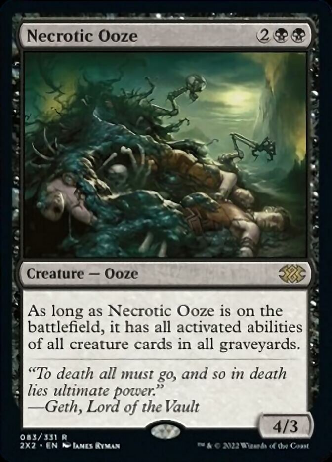 Necrotic Ooze [Double Masters 2022] | Yard's Games Ltd