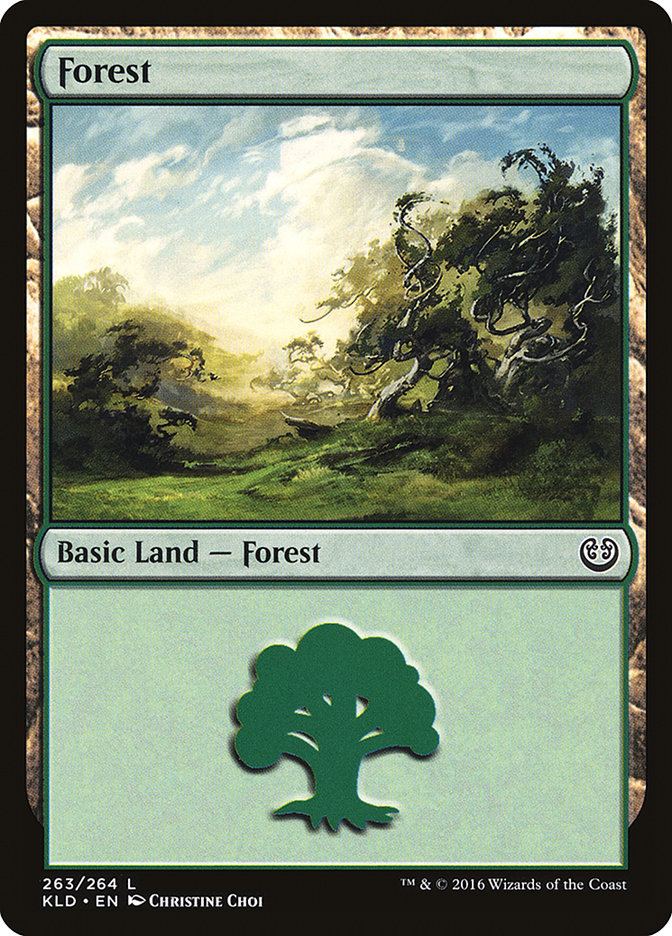 Forest (263) [Kaladesh] | Yard's Games Ltd