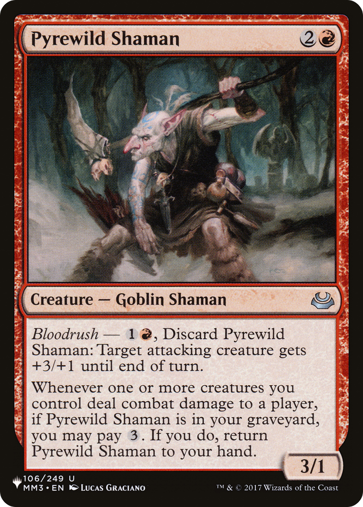 Pyrewild Shaman [The List] | Yard's Games Ltd