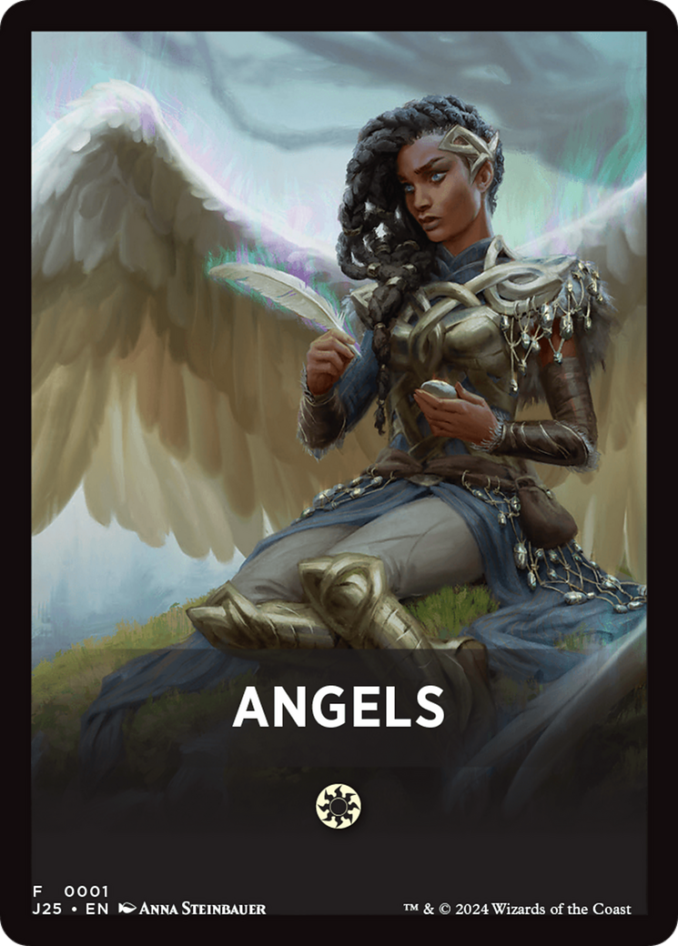 Angels Theme Card [Foundations Jumpstart Front Cards] | Yard's Games Ltd