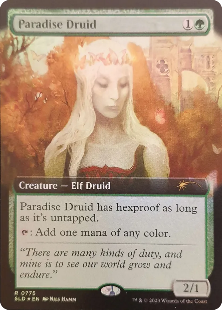 Paradise Druid (Extended Art) [Secret Lair Drop Series] | Yard's Games Ltd