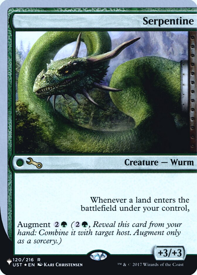 Serpentine (Unfinity Foil Edition) [The List] | Yard's Games Ltd