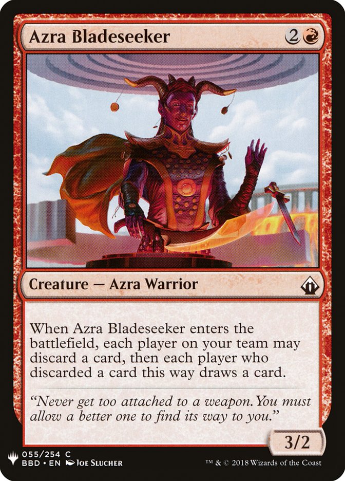 Azra Bladeseeker [Mystery Booster] | Yard's Games Ltd