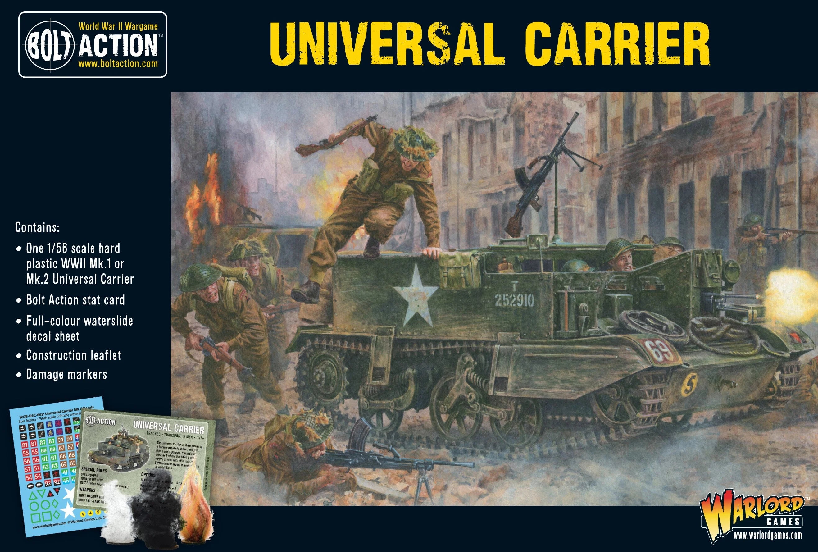 Bolt Action: Universal Carrier [New] | Yard's Games Ltd