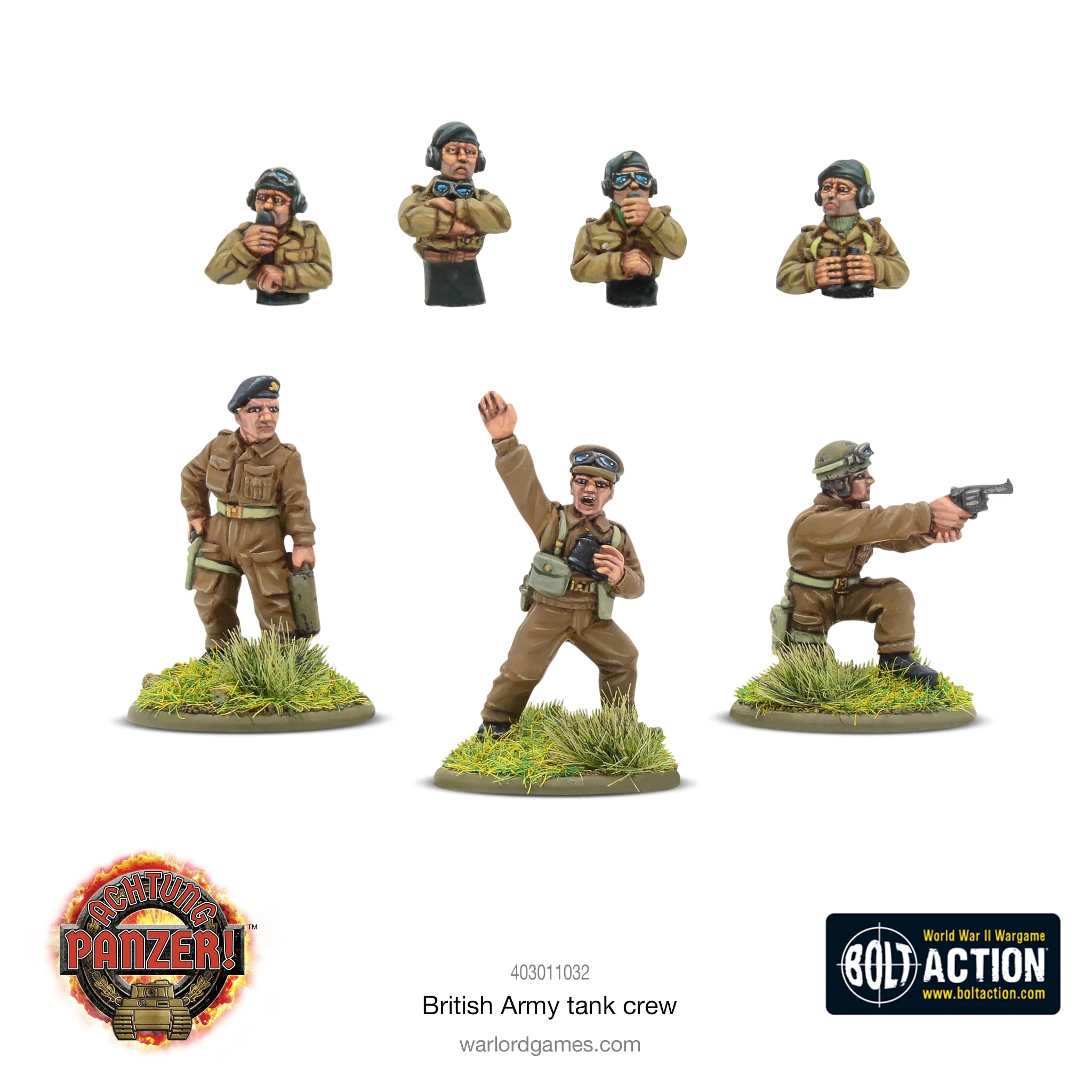 Achtung Panzer!: British Army Tank Crew [New] | Yard's Games Ltd