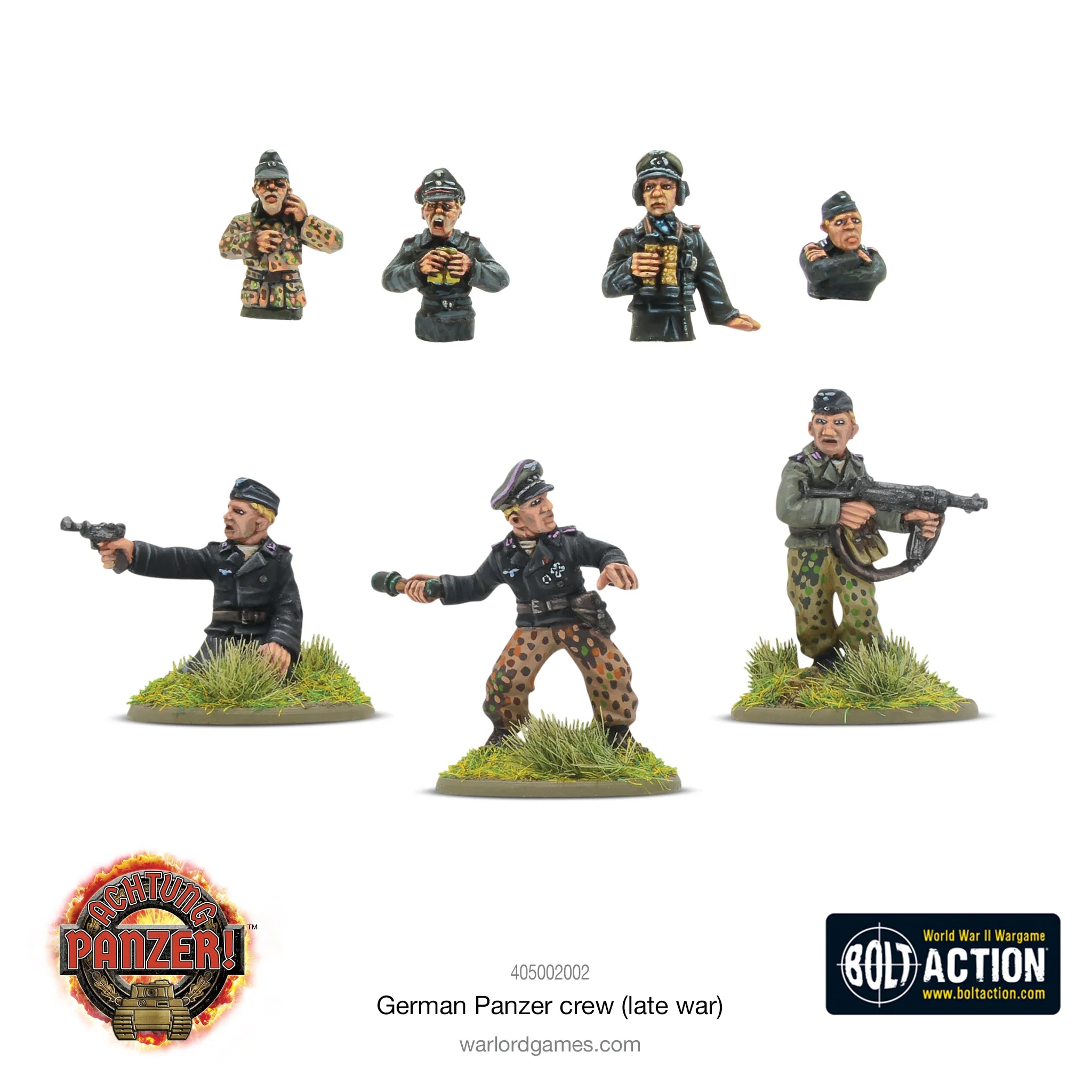 Achtung Panzer!: German Panzer Tank Crew [New] | Yard's Games Ltd