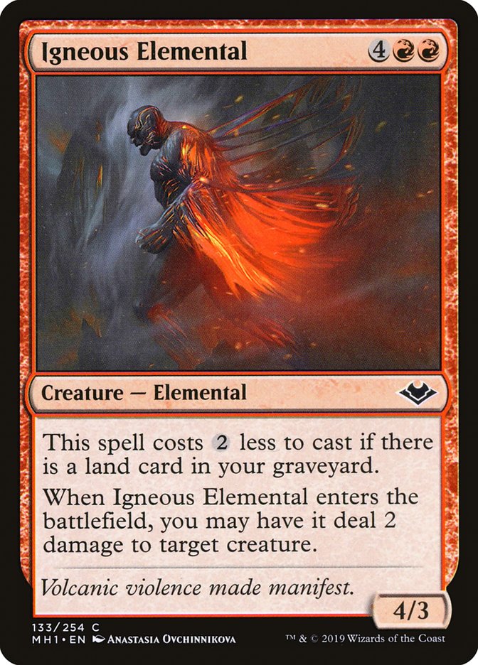 Igneous Elemental [Modern Horizons] | Yard's Games Ltd