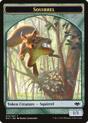 Soldier (004) // Squirrel (015) Double-Sided Token [Modern Horizons Tokens] | Yard's Games Ltd