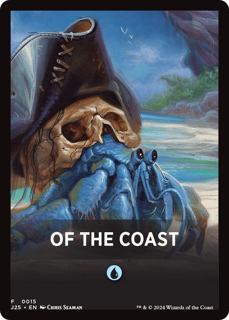 Of The Coast Theme Card [Foundations Jumpstart Front Cards] | Yard's Games Ltd