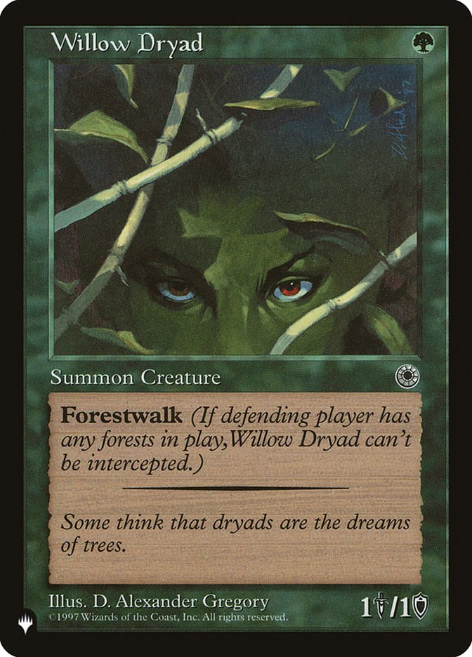 Willow Dryad [The List] | Yard's Games Ltd