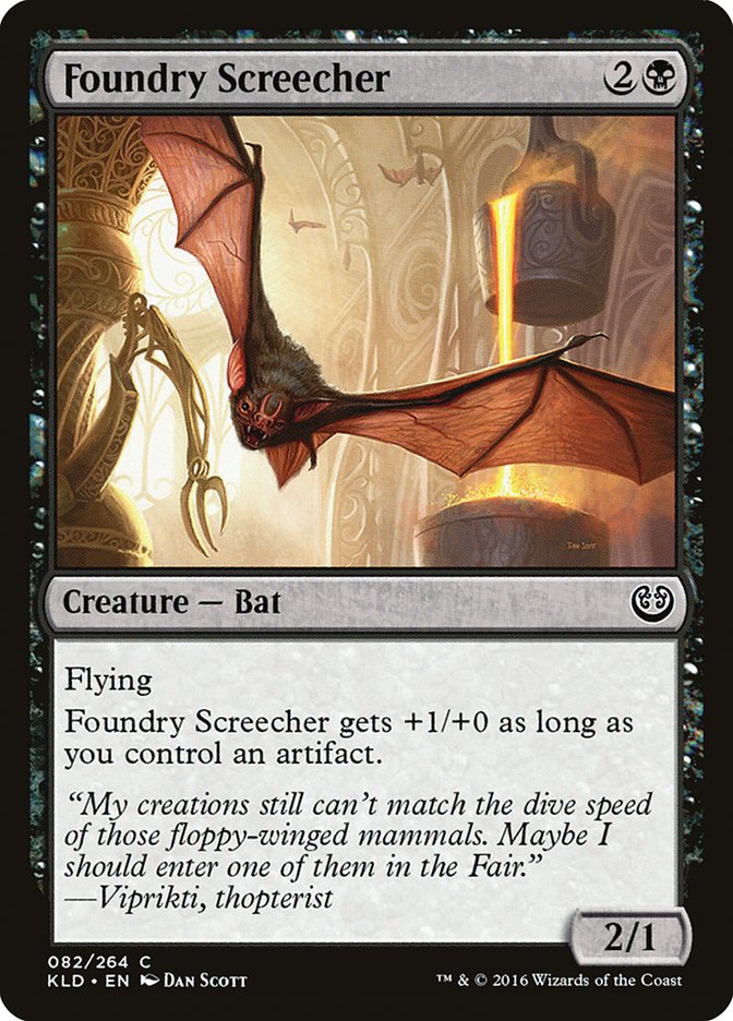 Foundry Screecher [Kaladesh] | Yard's Games Ltd