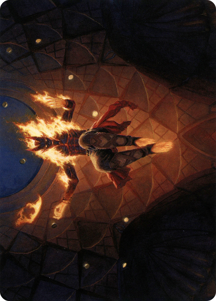 Yusri, Fortune's Flame Art Card [Modern Horizons 2 Art Series] | Yard's Games Ltd