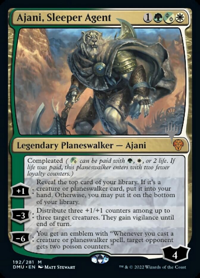 Ajani, Sleeper Agent (Promo Pack) [Dominaria United Promos] | Yard's Games Ltd