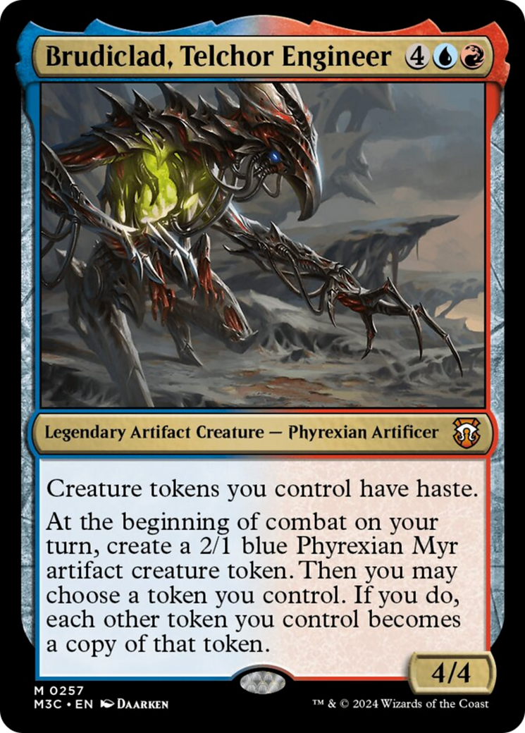 Brudiclad, Telchor Engineer (Ripple Foil) [Modern Horizons 3 Commander] | Yard's Games Ltd