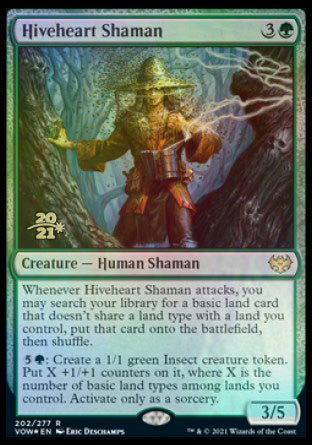 Hiveheart Shaman [Innistrad: Crimson Vow Prerelease Promos] | Yard's Games Ltd