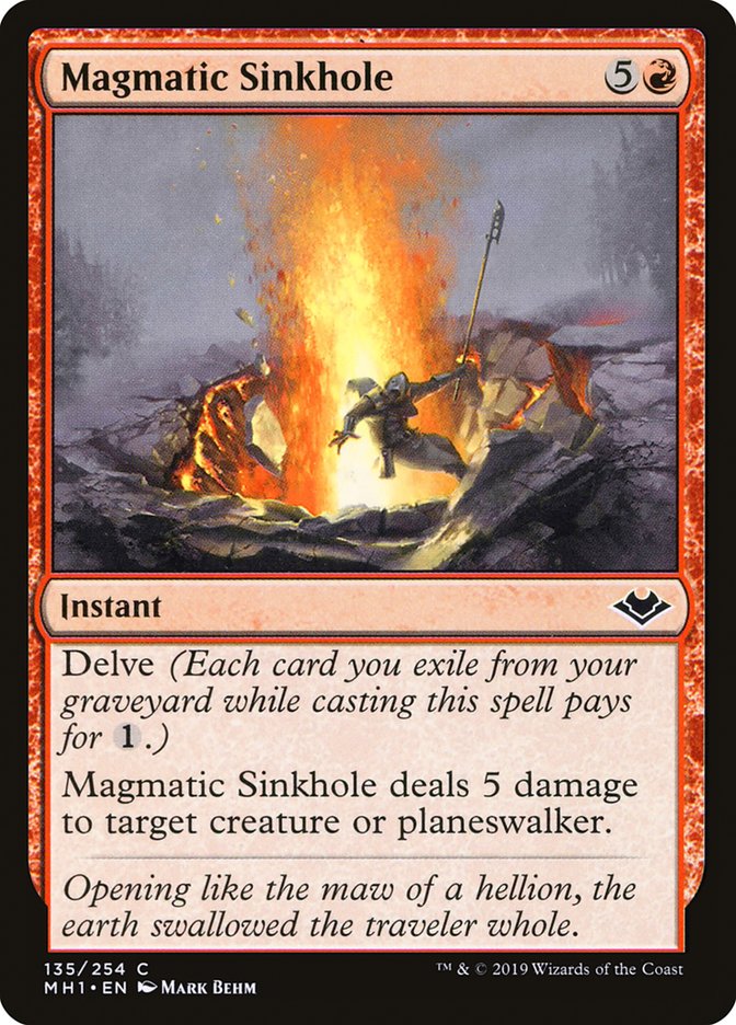 Magmatic Sinkhole [Modern Horizons] | Yard's Games Ltd