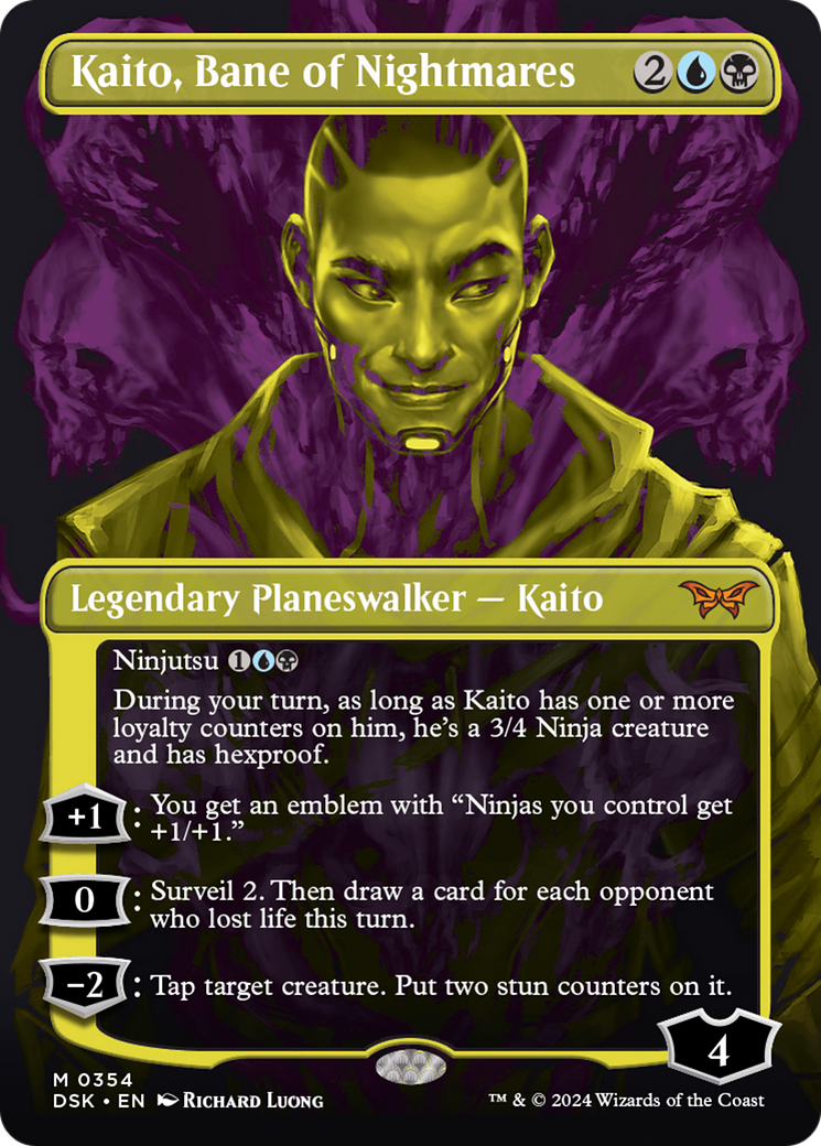 Kaito, Bane of Nightmares (Showcase) [Duskmourn: House of Horror] | Yard's Games Ltd