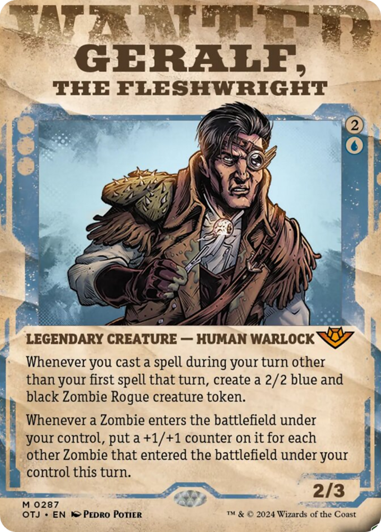 Geralf, the Fleshwright (Showcase) [Outlaws of Thunder Junction] | Yard's Games Ltd