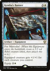 Kemba's Banner [Phyrexia: All Will Be One Commander] | Yard's Games Ltd