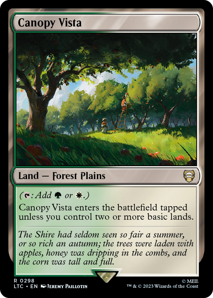 Canopy Vista [The Lord of the Rings: Tales of Middle-Earth Commander] | Yard's Games Ltd