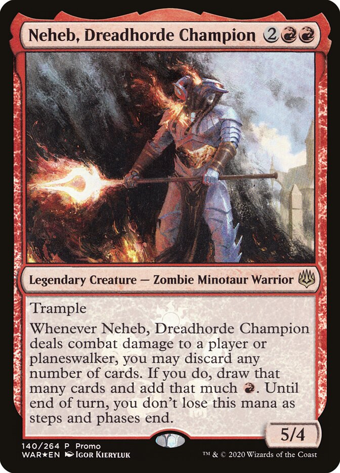 Neheb, Dreadhorde Champion [Resale Promos] | Yard's Games Ltd