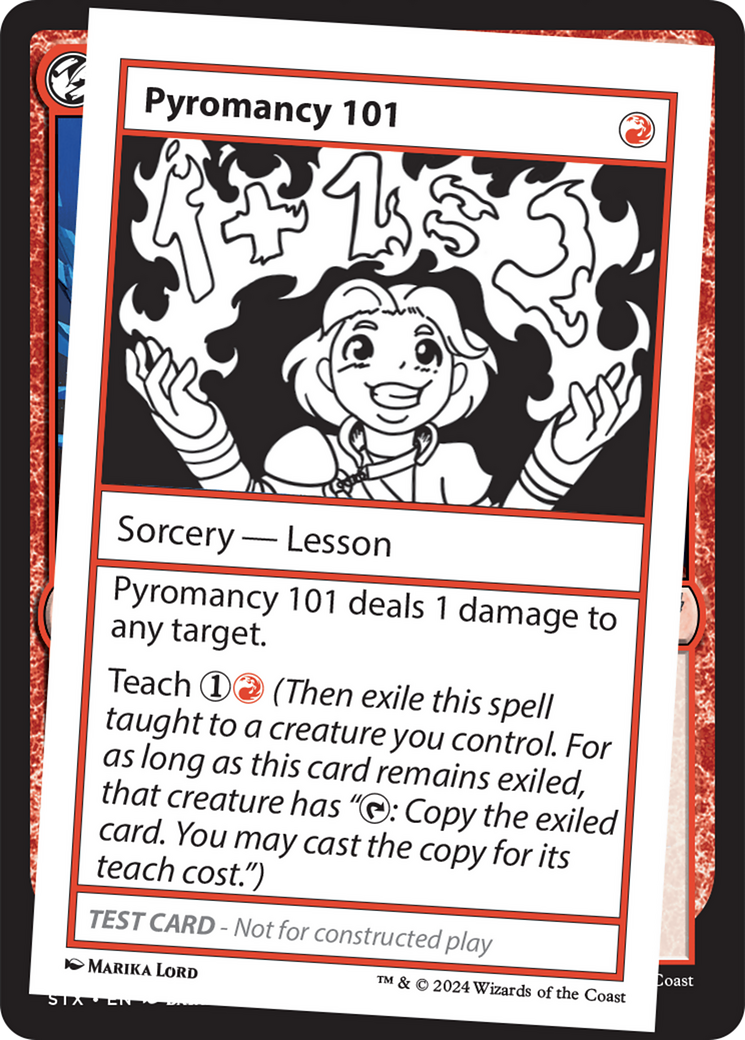 Pyromancy 101 [Mystery Booster 2 Playtest Cards] | Yard's Games Ltd