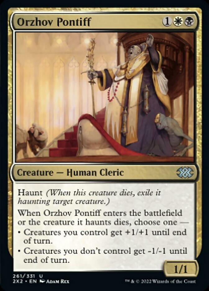 Orzhov Pontiff [Double Masters 2022] | Yard's Games Ltd