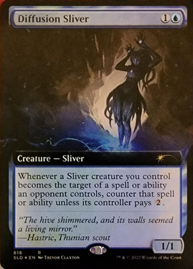 Diffusion Sliver (Extended Art) [Secret Lair Drop Promos] | Yard's Games Ltd