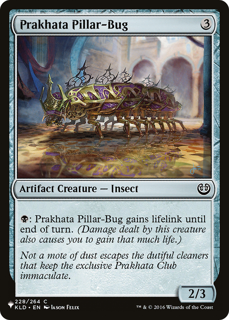 Prakhata Pillar-Bug [The List] | Yard's Games Ltd