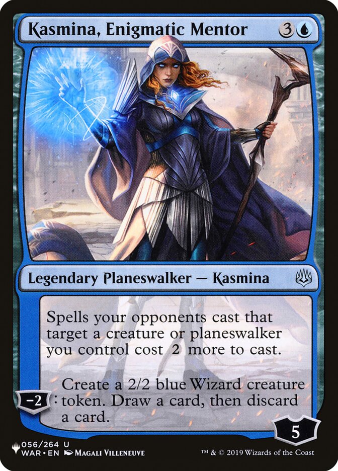 Kasmina, Enigmatic Mentor [The List] | Yard's Games Ltd