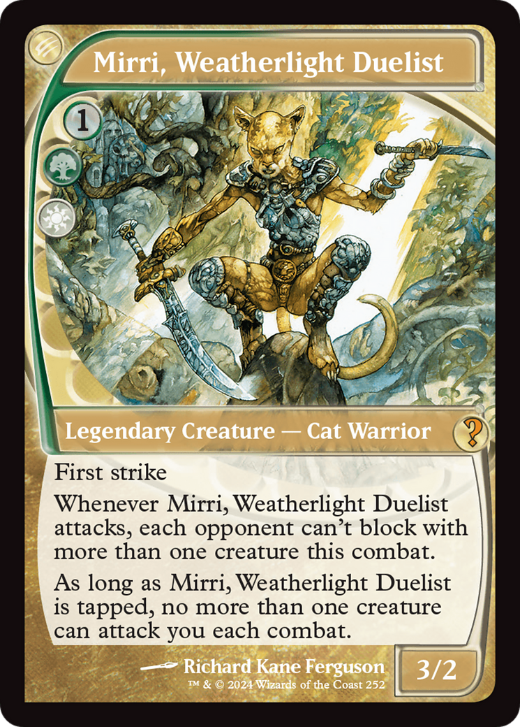 Mirri, Weatherlight Duelist (Future Sight) [Mystery Booster 2] | Yard's Games Ltd