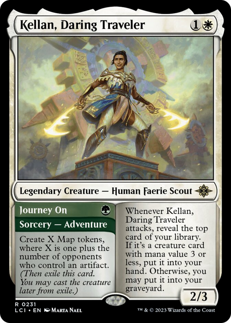 Kellan, Daring Traveler [The Lost Caverns of Ixalan] | Yard's Games Ltd