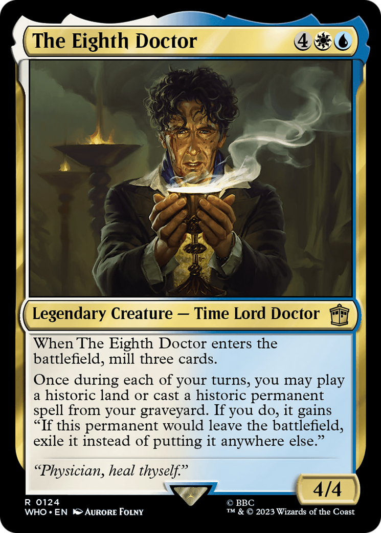 The Eighth Doctor [Doctor Who] | Yard's Games Ltd