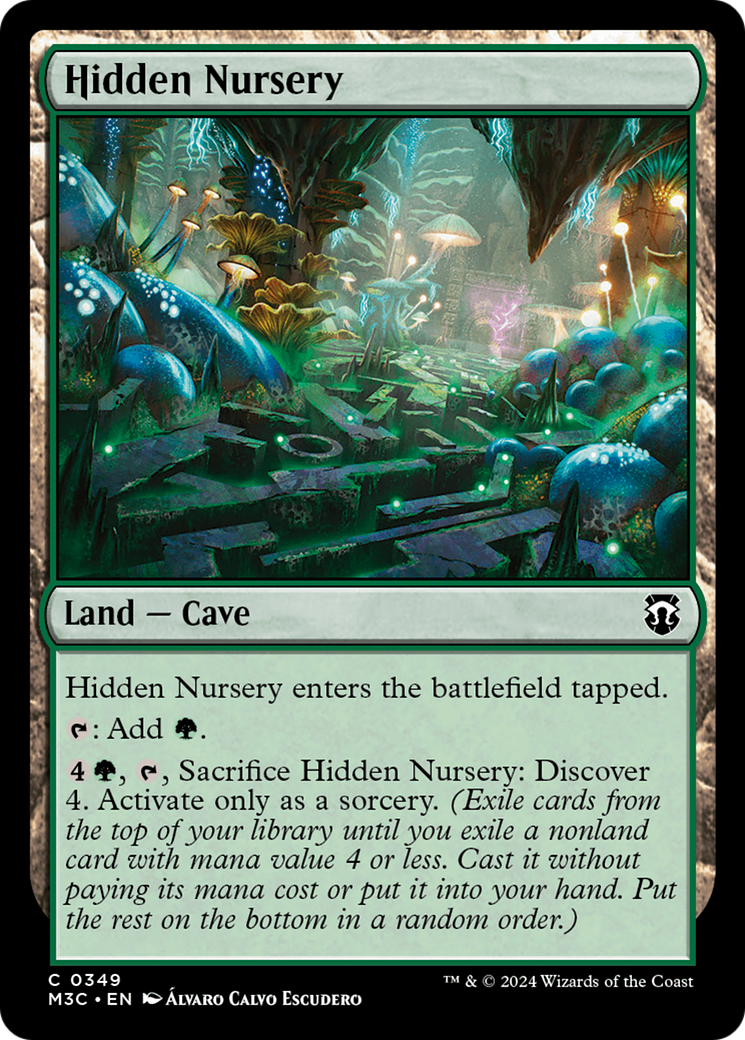 Hidden Nursery (Ripple Foil) [Modern Horizons 3 Commander] | Yard's Games Ltd