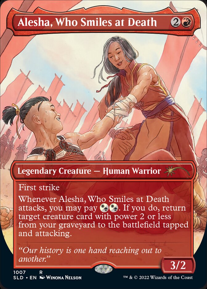 Alesha, Who Smiles at Death [Secret Lair Drop Series] | Yard's Games Ltd