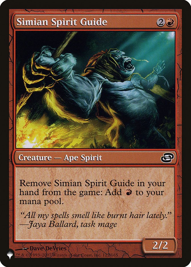 Simian Spirit Guide [The List] | Yard's Games Ltd