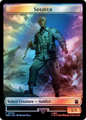 Soldier // Osgood, Operation Double Double-Sided Token (Surge Foil) [Doctor Who Tokens] | Yard's Games Ltd