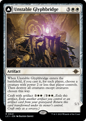 Unstable Glyphbridge // Sandswirl Wanderglyph [The Lost Caverns of Ixalan] | Yard's Games Ltd