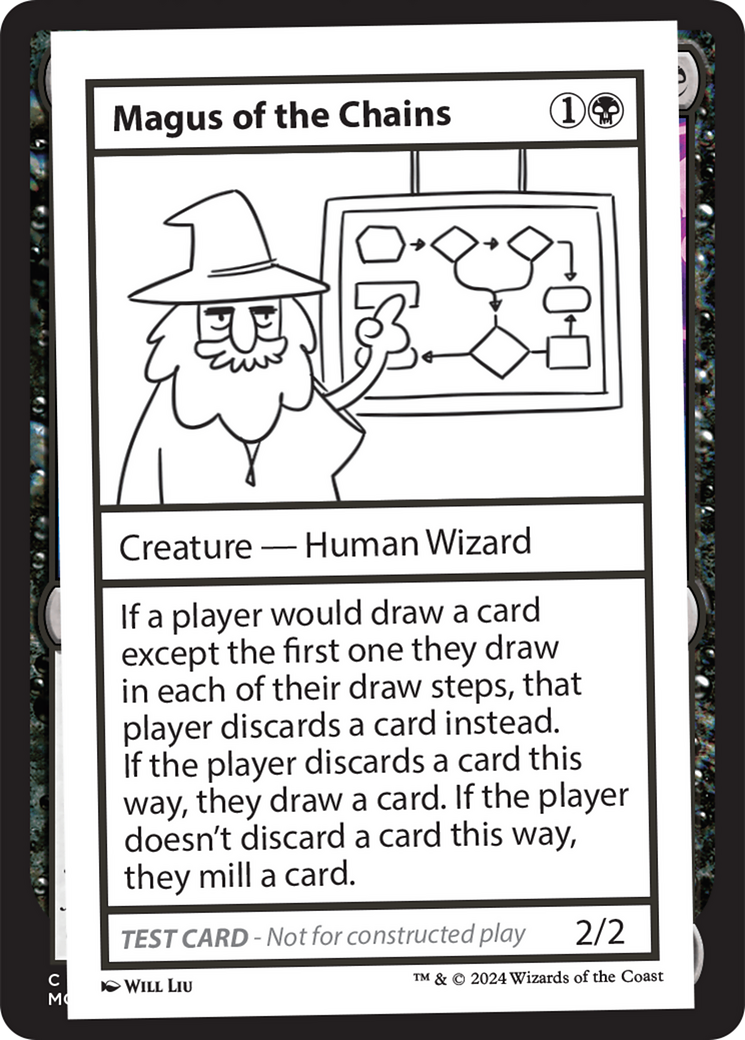 Magus of the Chains [Mystery Booster 2 Playtest Cards] | Yard's Games Ltd