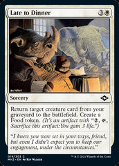 Late to Dinner [Modern Horizons 2] | Yard's Games Ltd