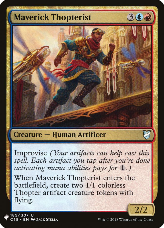 Maverick Thopterist [Mystery Booster] | Yard's Games Ltd