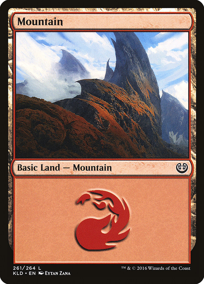 Mountain (261) [Kaladesh] | Yard's Games Ltd