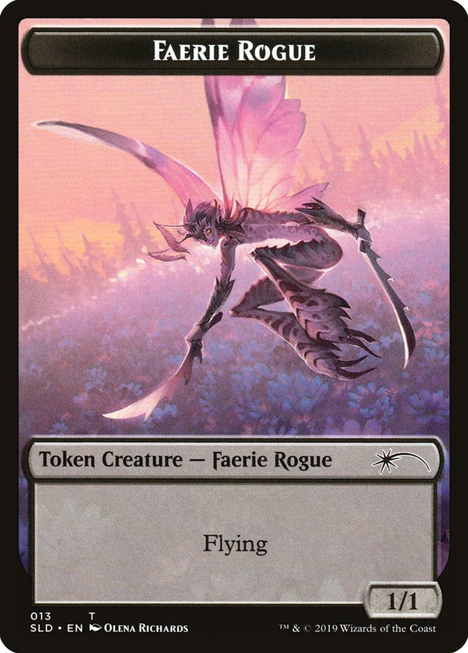 Faerie Rogue Token (013) [Secret Lair Drop Series] | Yard's Games Ltd